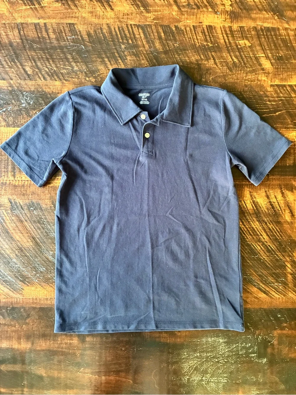 OshKosh Boys Pique Uniform Polo Shirt 4-pack